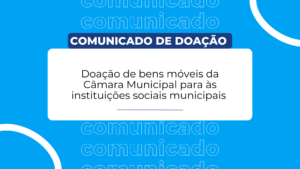 Comunicado De Doação